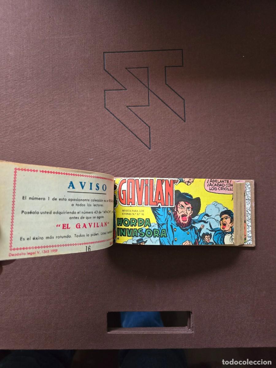 Tebeos: El GAVILAN COMPLETA ED. MAGA 1959 - Foto 2