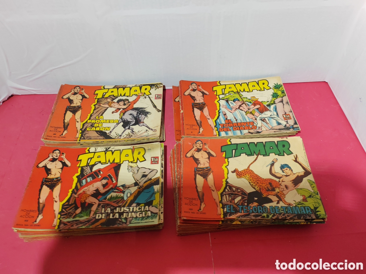 Tebeos: Colecci&oacute;n completa tamar originales. - Foto 4