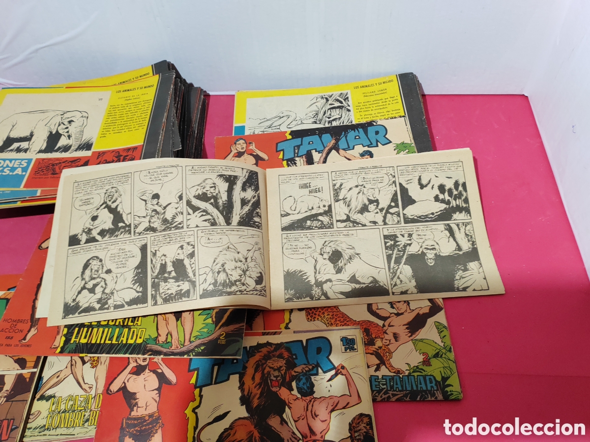 Tebeos: Colecci&oacute;n completa tamar originales. - Foto 6
