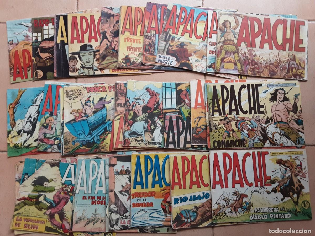 Tebeos: APACHE, editorial Maga completa 56 ejemplares originales - Foto 1