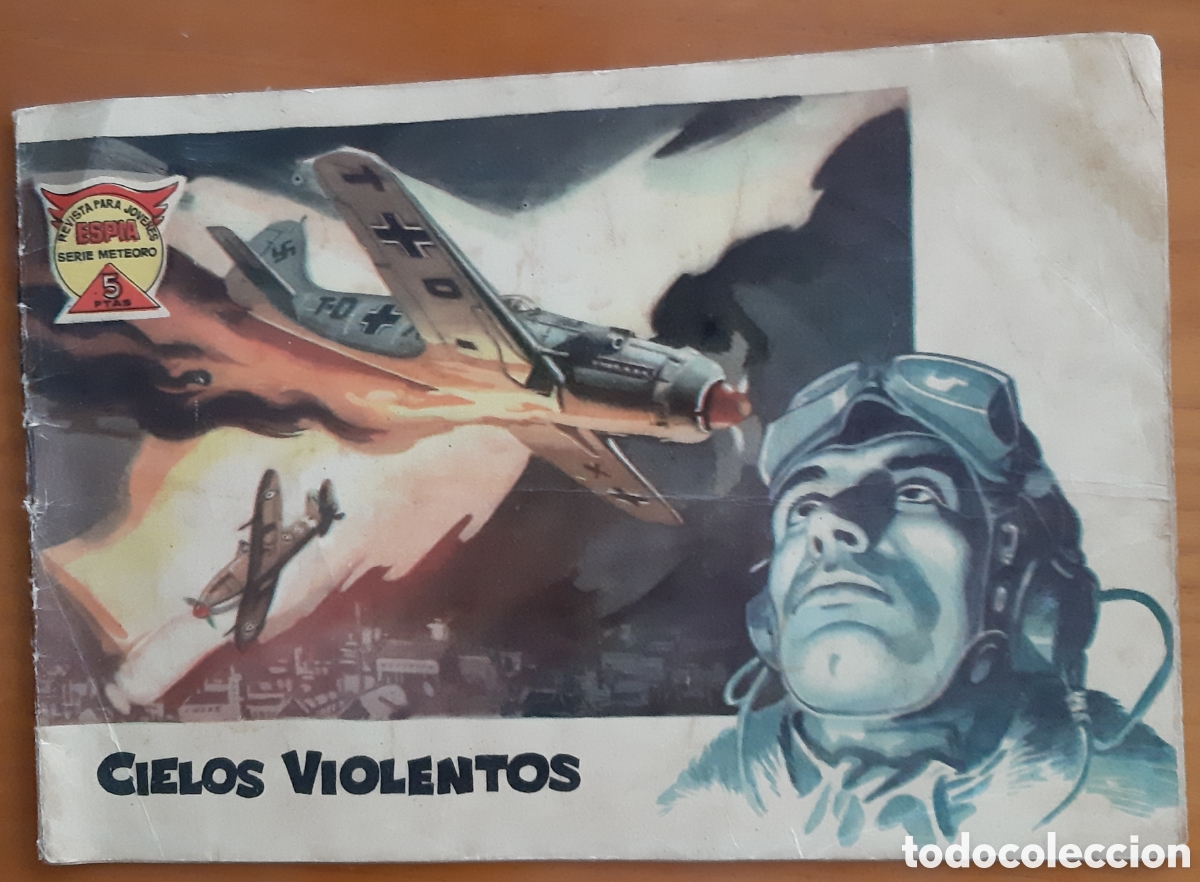 Tebeos: C&oacute;mic Espia. Cielos Violentos. Maga - Foto 1