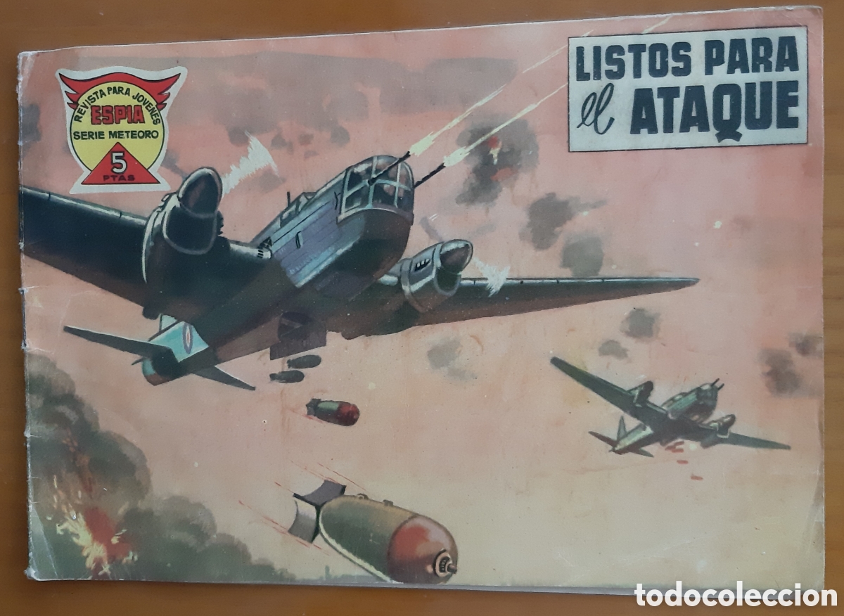 Tebeos: C&oacute;mic Espia. Maga. Listos para el Ataque. - Foto 1