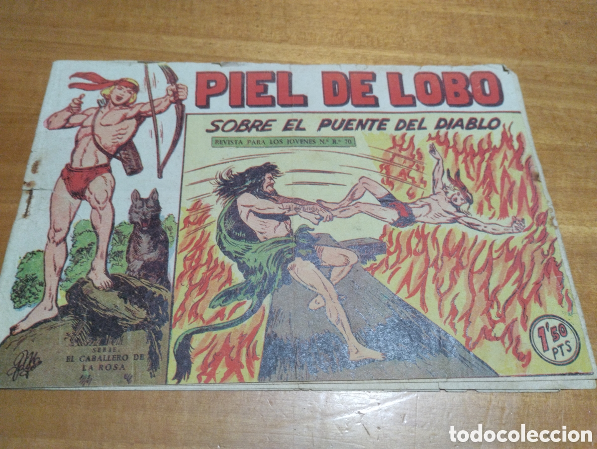 Tebeos: !!Comic piel de lobo. Muy antiguo! - Foto 1