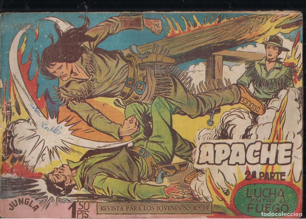 Tebeos: APACHE 2&ordf; SERIE N&ordm; 4: LUCHA ENTRE EL FUEGO - Foto 1