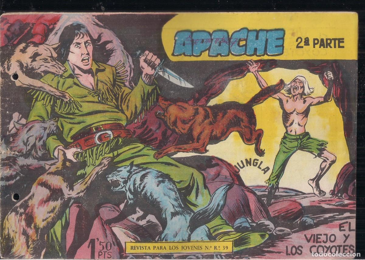 Tebeos: APACHE 2&ordf; SERIE N&ordm; 7: EL VIEJO Y LOS COYOTES - Foto 1