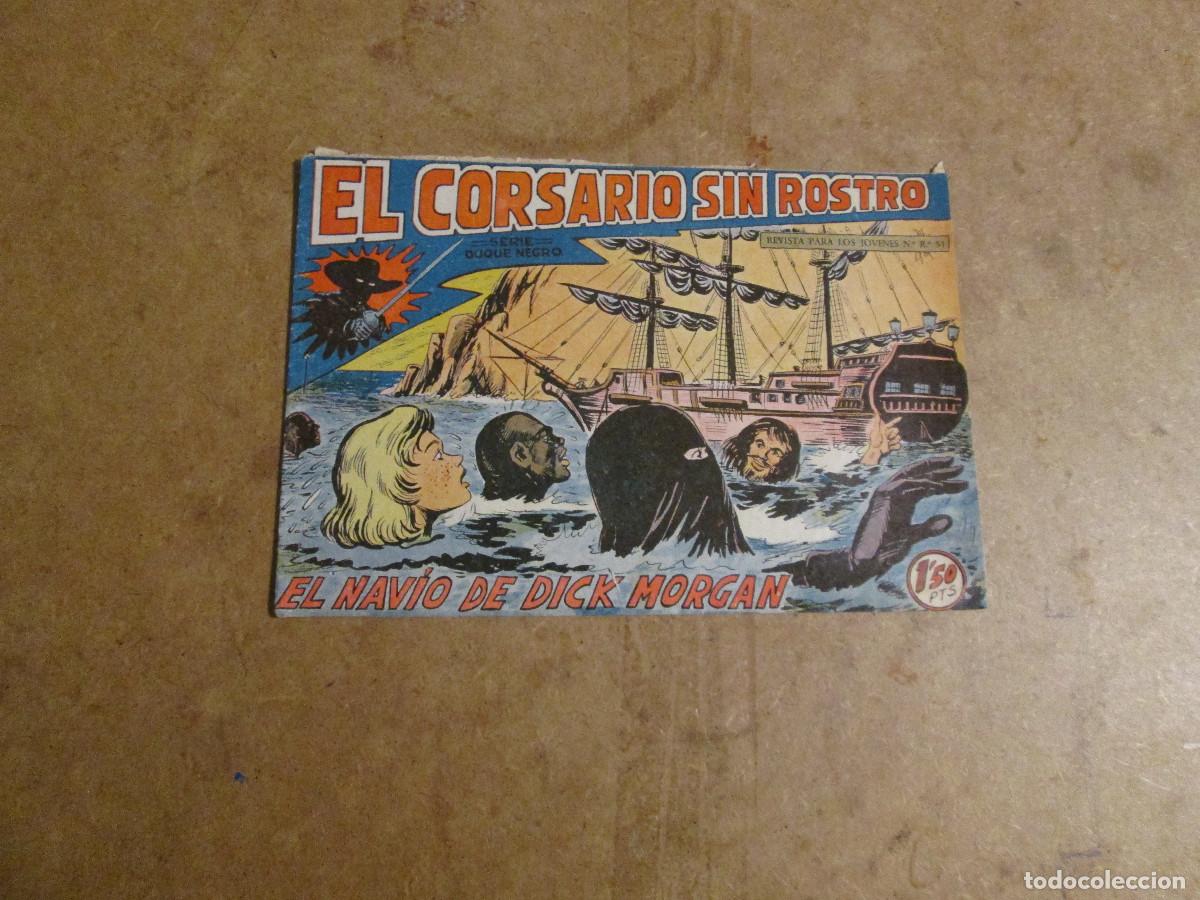 Tebeos: El corsario sin rostro n&ordm; 19, editorial Maga, - Foto 1