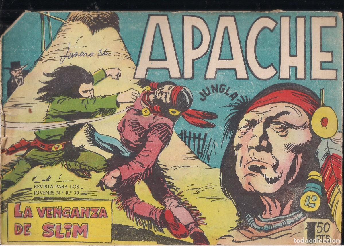 Tebeos: APACHE N&ordm; 55: LA VENGANZA DE SLIM - Foto 1