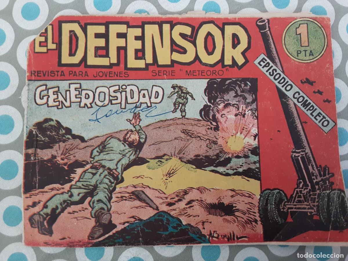 Tebeos: EL DEFENSOR , GENEROSIDAD. SERIE METEORO N&Uacute;MERO 13 - Foto 1
