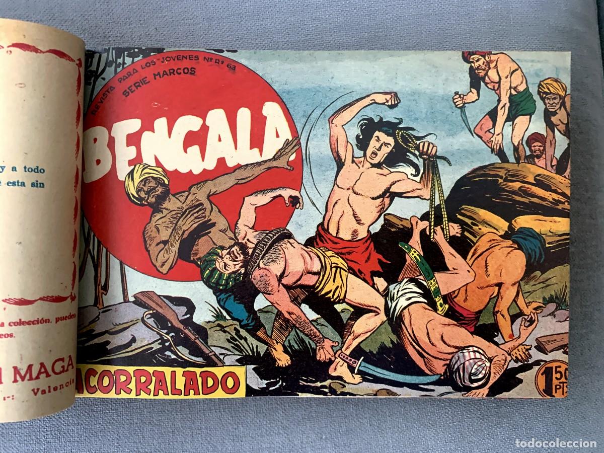 Tebeos: BENGALA. PRIMERA SERIE. MAGA. COMPLETA. 54 NUMEROS. - Foto 3