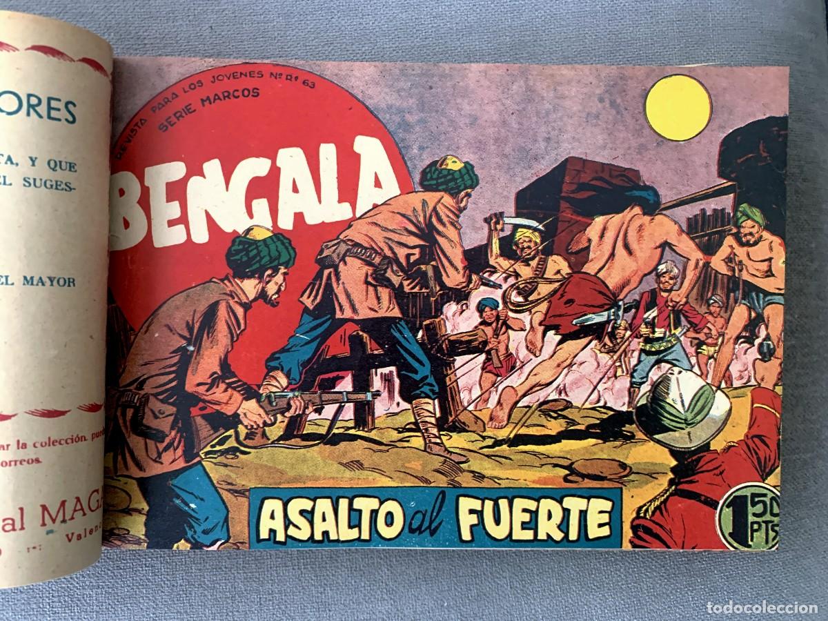 Tebeos: BENGALA. PRIMERA SERIE. MAGA. COMPLETA. 54 NUMEROS. - Foto 4