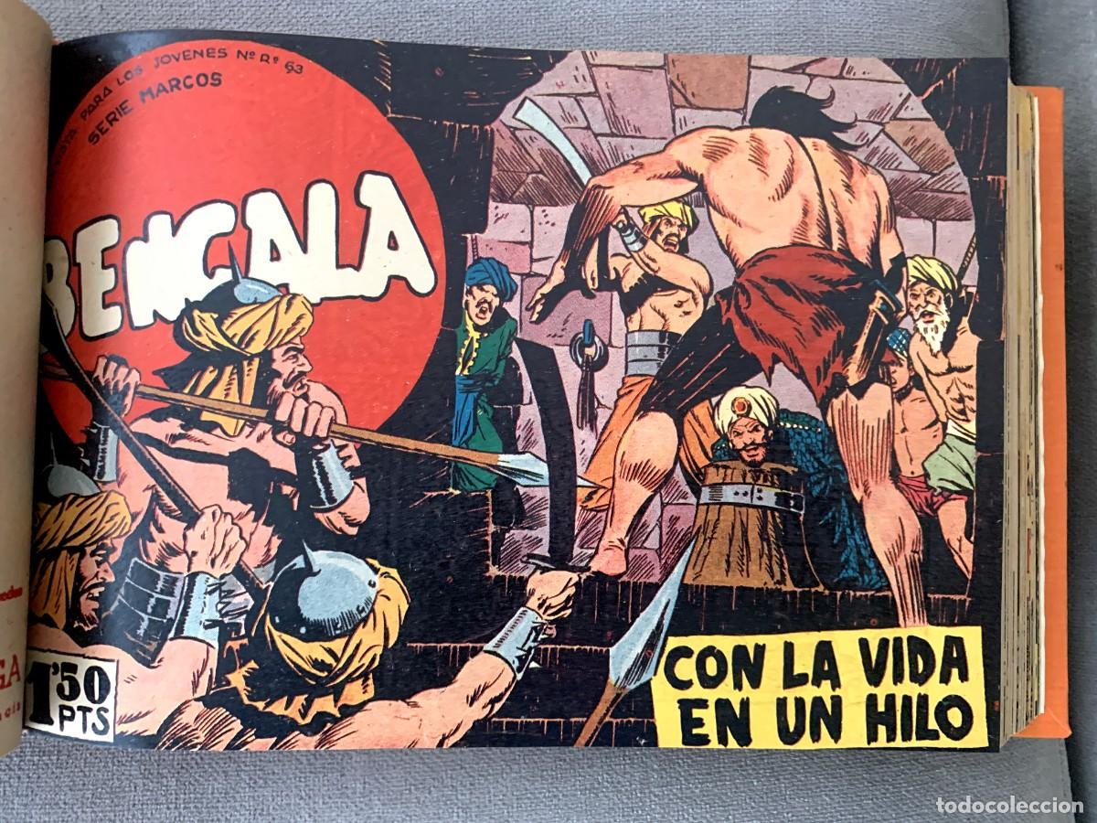Tebeos: BENGALA. PRIMERA SERIE. MAGA. COMPLETA. 54 NUMEROS. - Foto 8