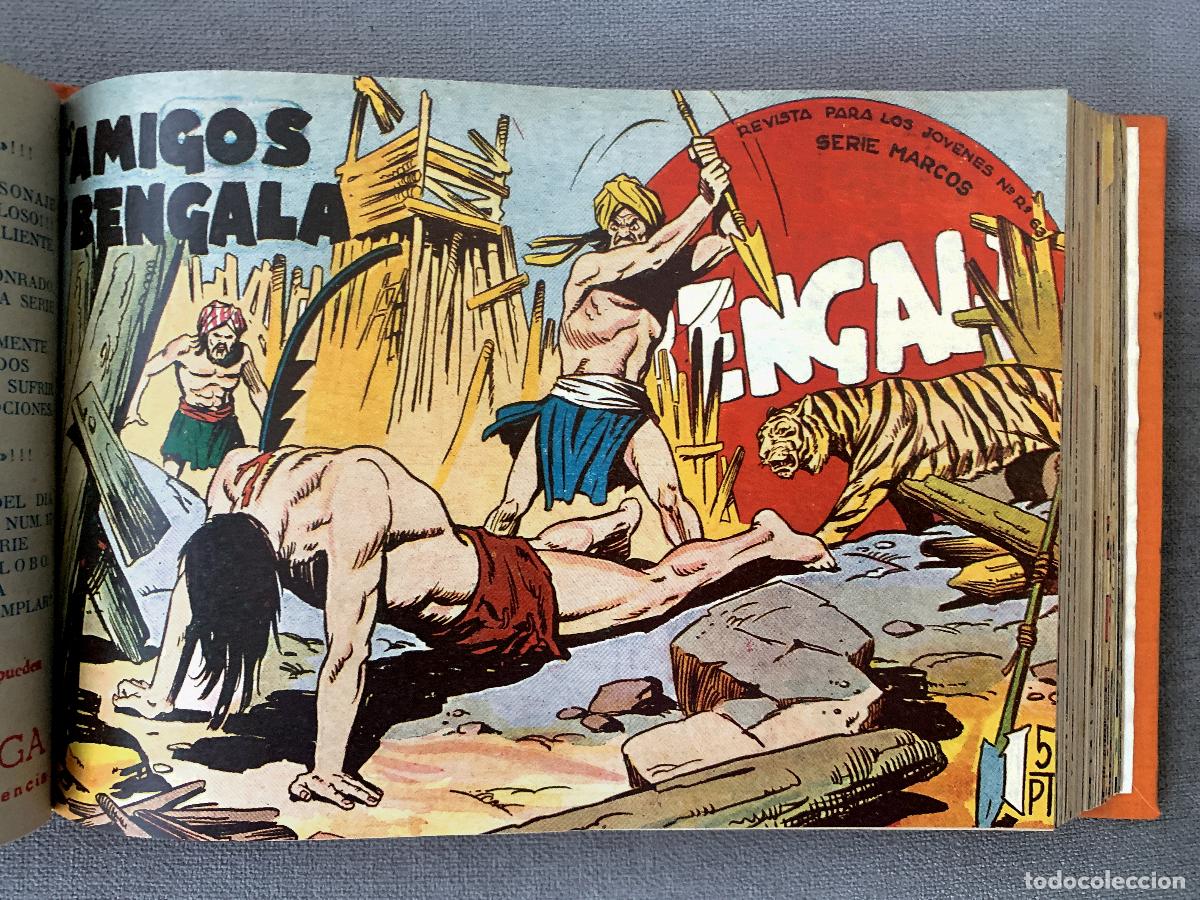 Tebeos: BENGALA. PRIMERA SERIE. MAGA. COMPLETA. 54 NUMEROS. - Foto 9