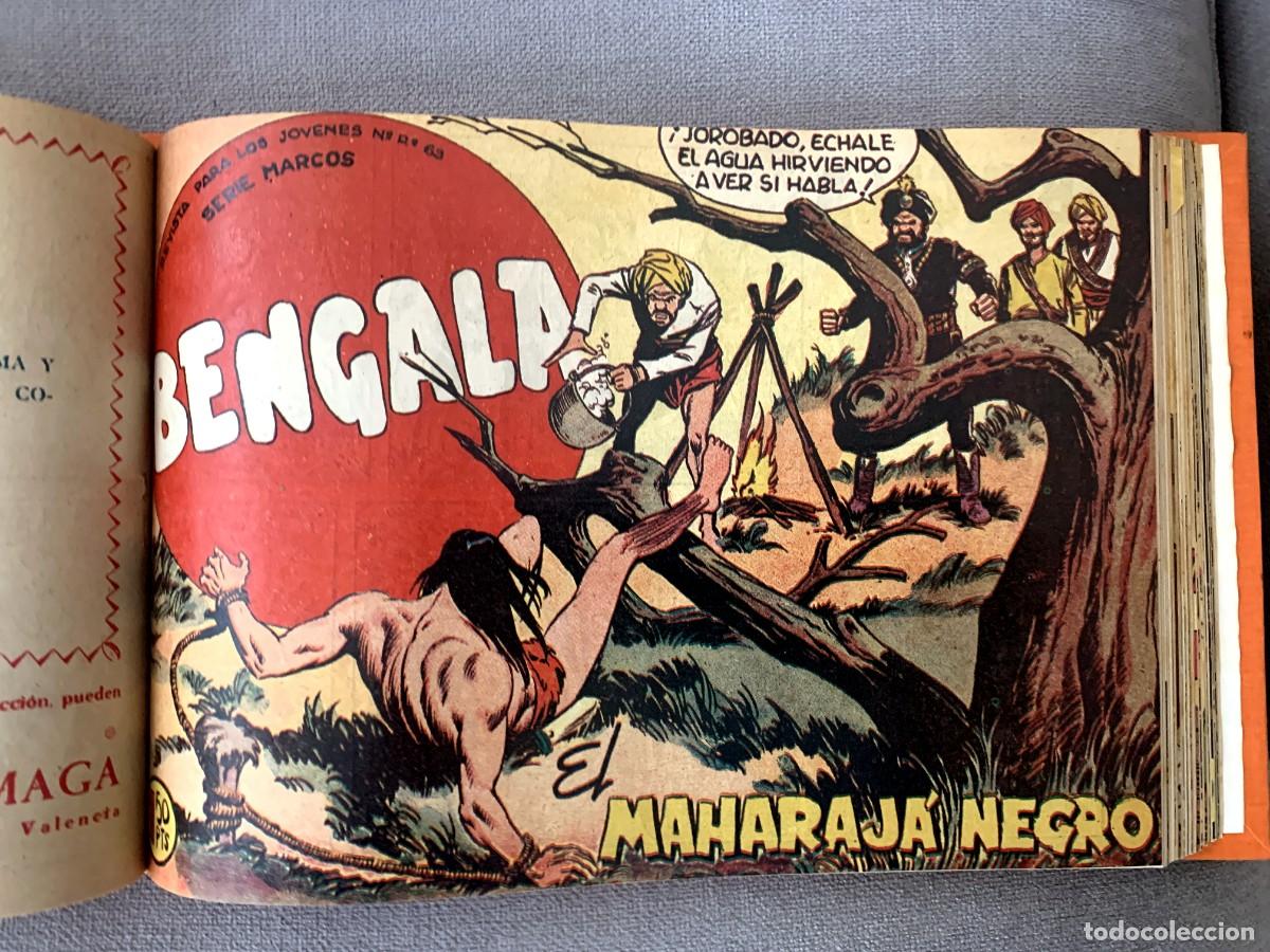 Tebeos: BENGALA. PRIMERA SERIE. MAGA. COMPLETA. 54 NUMEROS. - Foto 15
