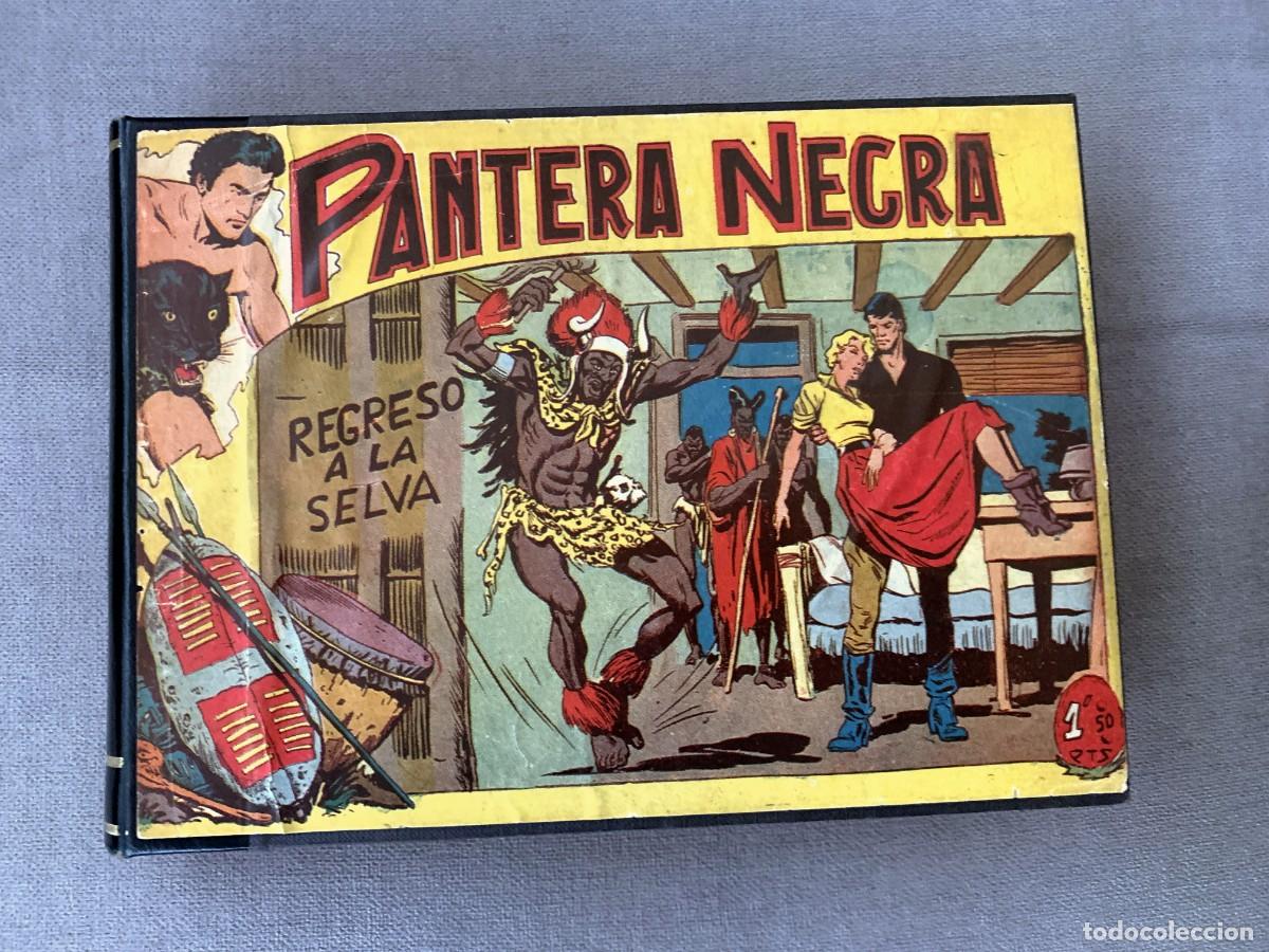 Tebeos: PANTERA NEGRA, 54 N&Uacute;MEROS. ENCUADERNADA. BUEN ESTADO - Foto 1