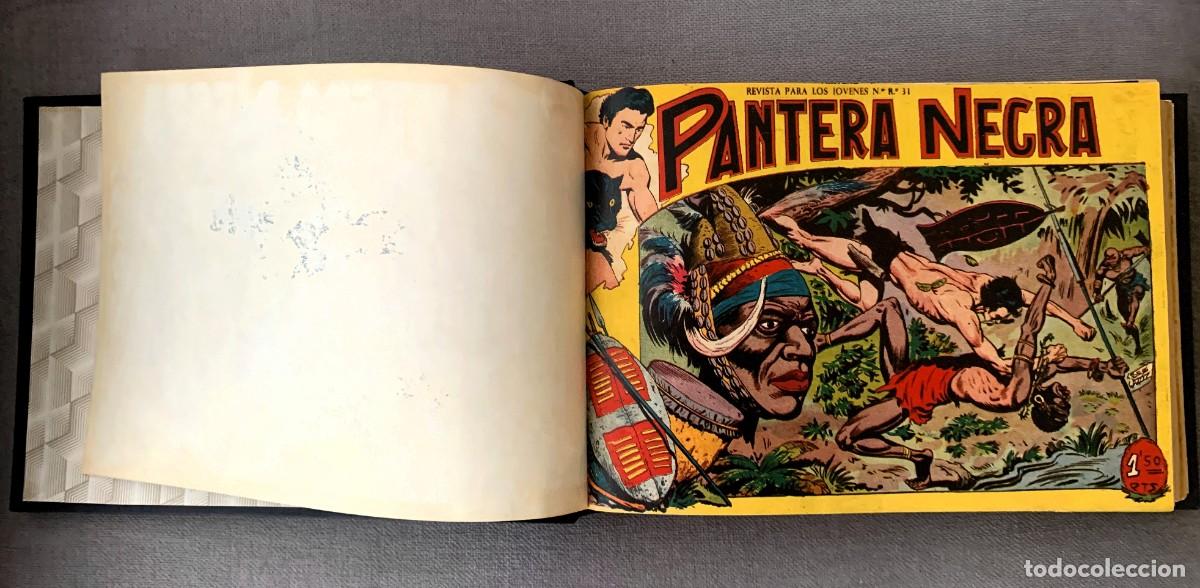 Tebeos: PANTERA NEGRA, 54 N&Uacute;MEROS. ENCUADERNADA. BUEN ESTADO - Foto 3