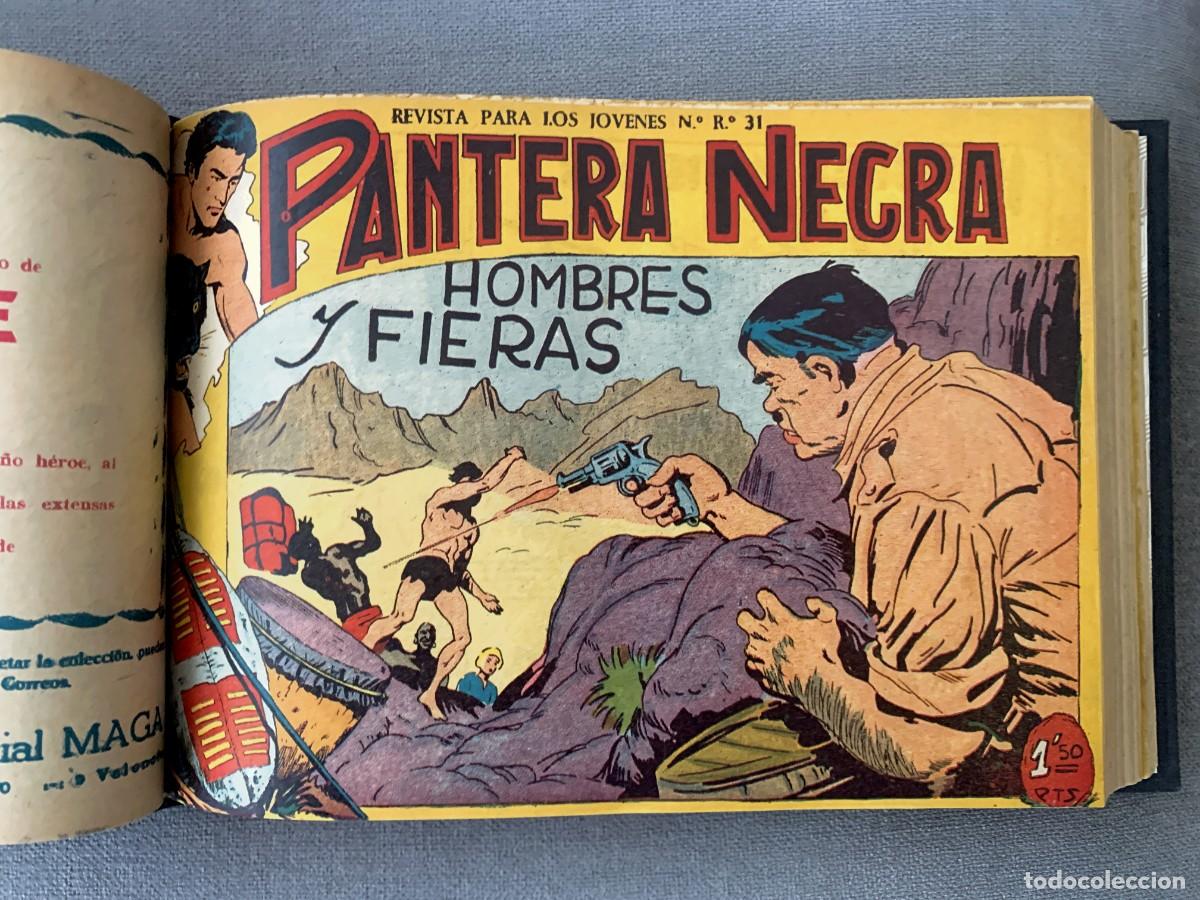 Tebeos: PANTERA NEGRA, 54 N&Uacute;MEROS. ENCUADERNADA. BUEN ESTADO - Foto 7