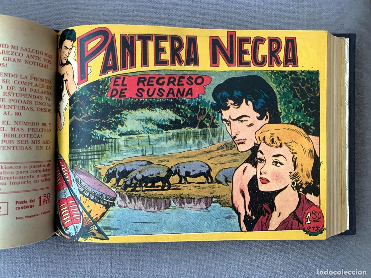 Tebeos: PANTERA NEGRA, 54 N&Uacute;MEROS. ENCUADERNADA. BUEN ESTADO - Foto 9