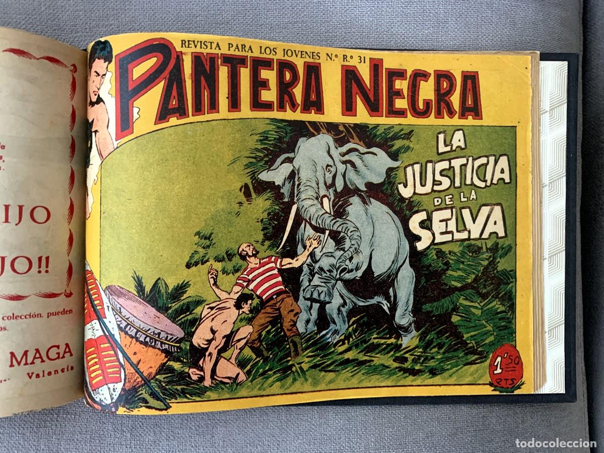 Tebeos: PANTERA NEGRA, 54 N&Uacute;MEROS. ENCUADERNADA. BUEN ESTADO - Foto 16