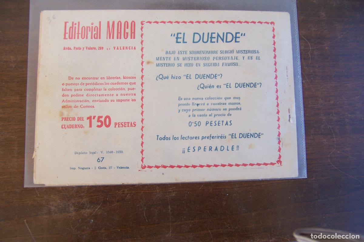 Tebeos: DON Z N&ordm; 67 MAGA ORIGINAL - Foto 2
