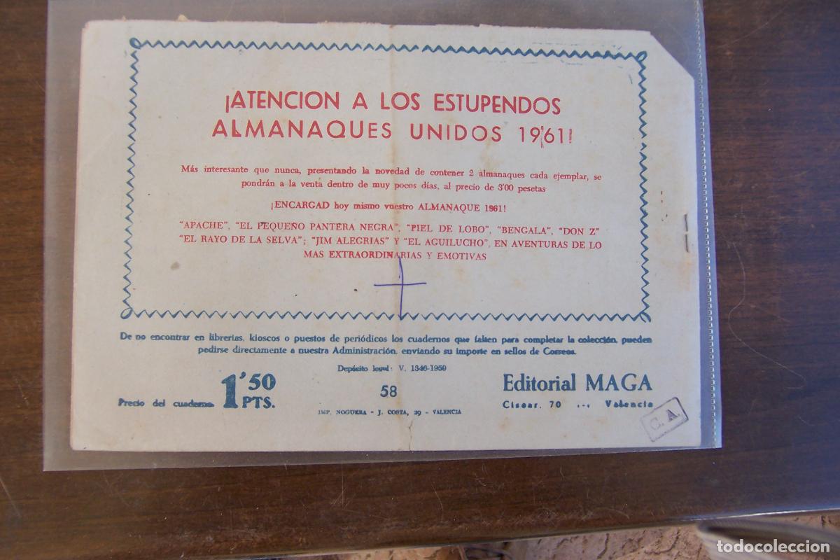 Tebeos: DON Z N&ordm; 58 MAGA ORIGINAL - Foto 2