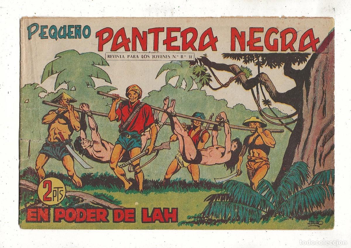 Tebeos: PEQUE&Ntilde;O PANTERA NEGRA N&ordm; 206 - EN PODER DE LAH (ORIGINAL) MAGA 1961 - Foto 1