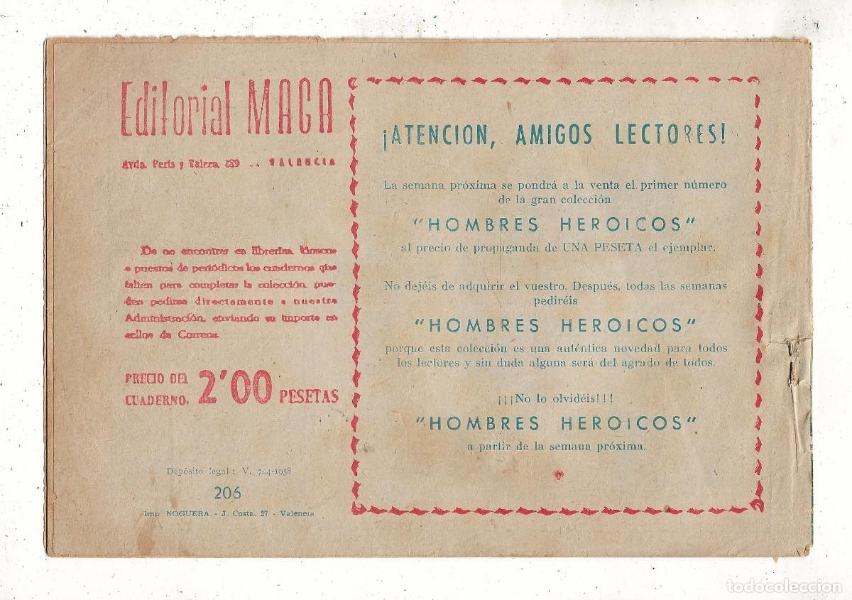 Tebeos: PEQUE&Ntilde;O PANTERA NEGRA N&ordm; 206 - EN PODER DE LAH (ORIGINAL) MAGA 1961 - Foto 2