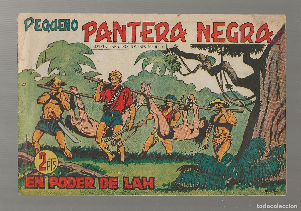 Tebeos: PEQUE&Ntilde;O PANTERA NEGRA N&ordm; 206 - EN PODER DE LAH (ORIGINAL) MAGA 1961 - Foto 1