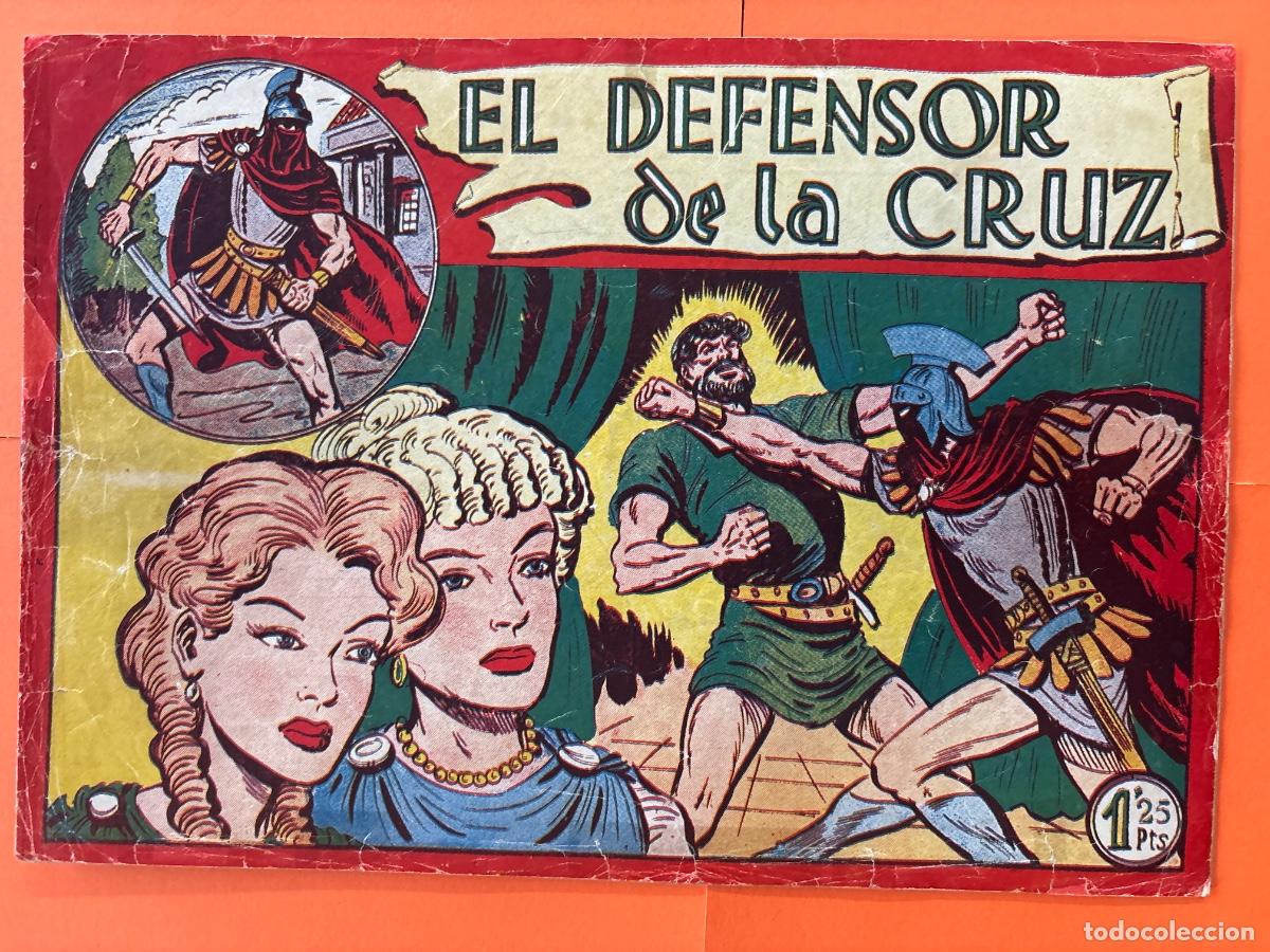 Tebeos: El defensor de la Cruz completa original 54 ejem muy buen estado - Foto 1
