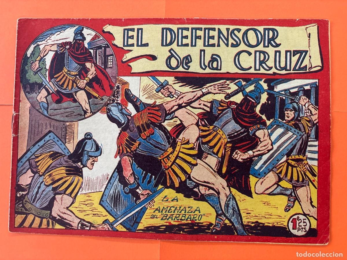 Tebeos: El defensor de la Cruz completa original 54 ejem muy buen estado - Foto 3