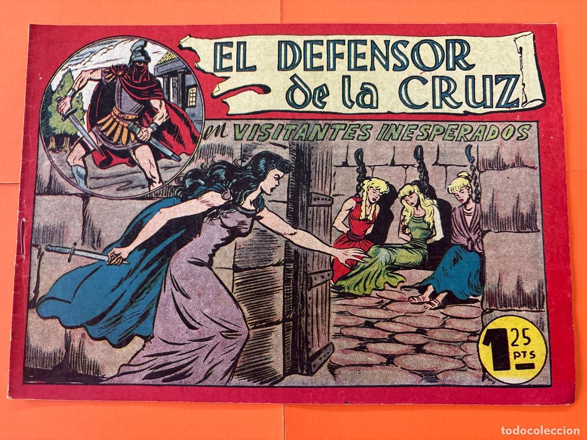 Tebeos: El defensor de la Cruz completa original 54 ejem muy buen estado - Foto 7