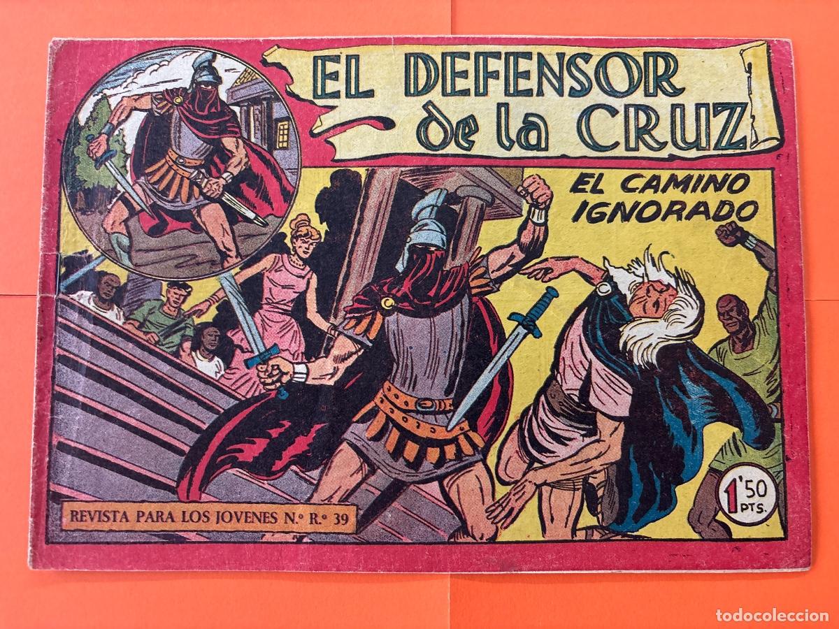 Tebeos: El defensor de la Cruz completa original 54 ejem muy buen estado - Foto 9