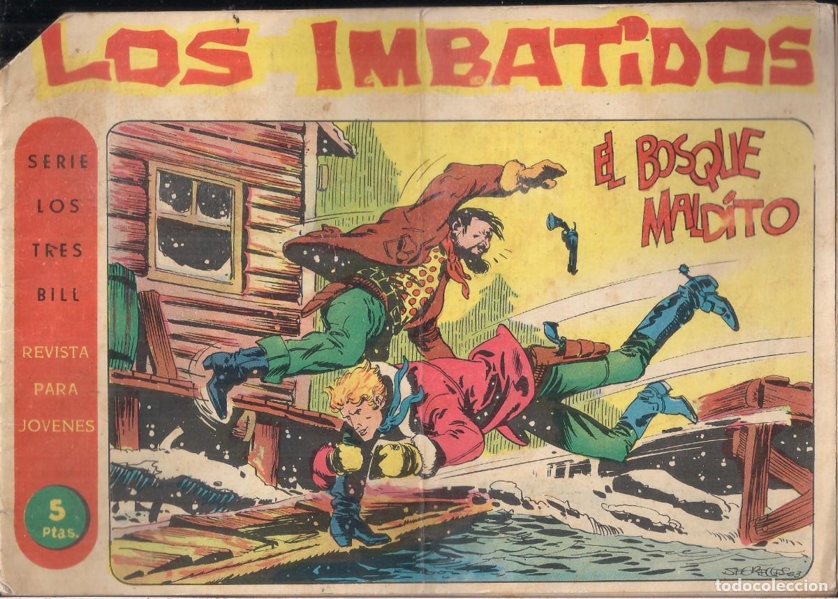 Tebeos: LOS IMBATIDOS N&ordm; 21: EL BOSQUE MALDITO - Foto 1