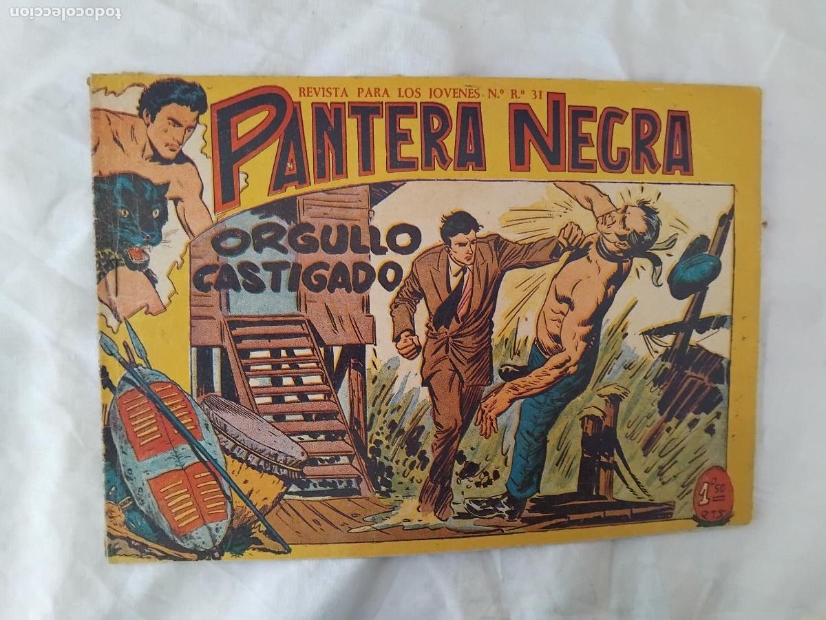 Tebeos: PANTERA NEGRA N&ordm; 32. EDITORIAL MAGA 1964. ORIGINAL. - Foto 1
