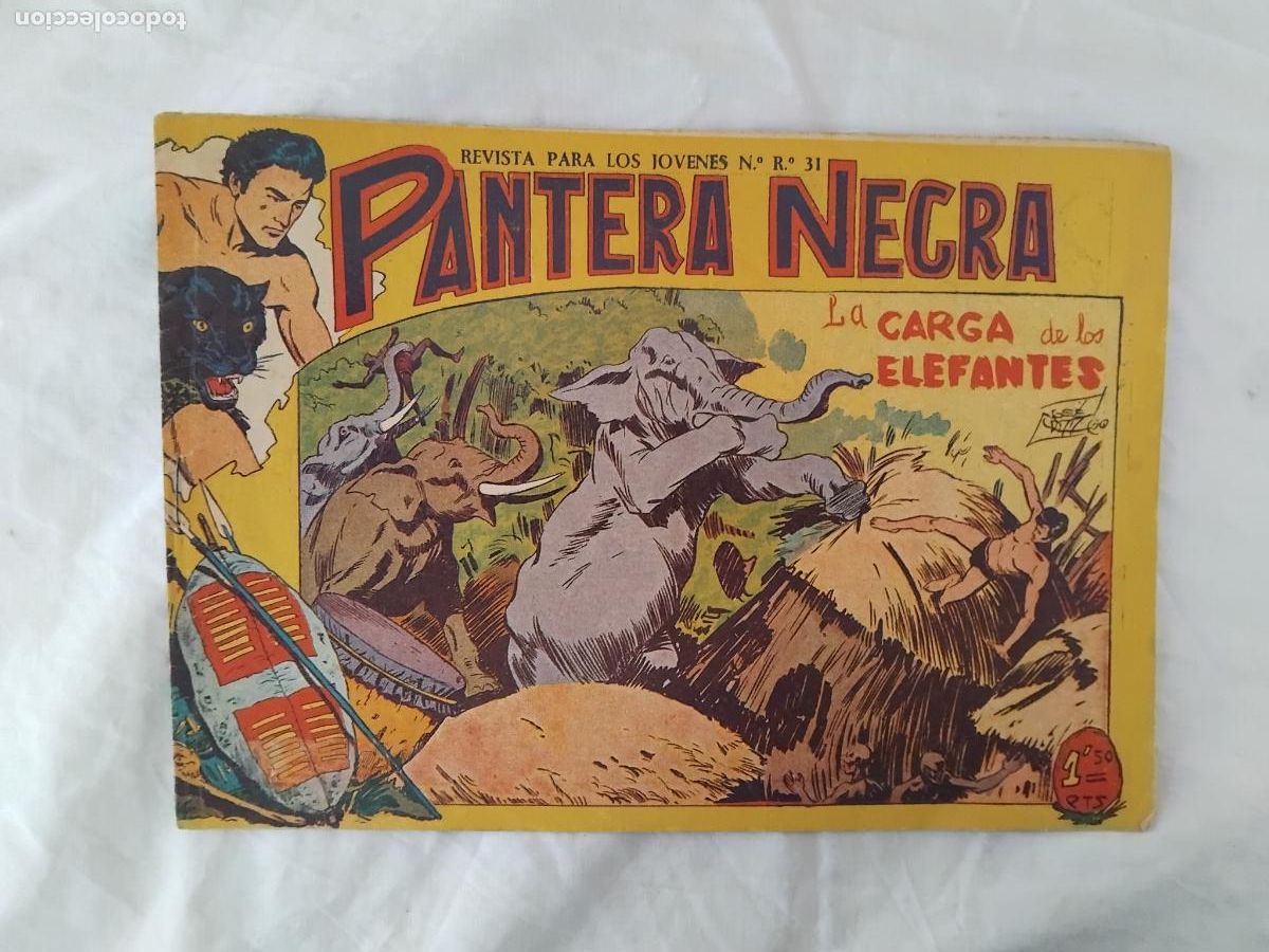 Tebeos: PANTERA NEGRA N&ordm; 5. EDITORIAL MAGA 1964. ORIGINAL. - Foto 1