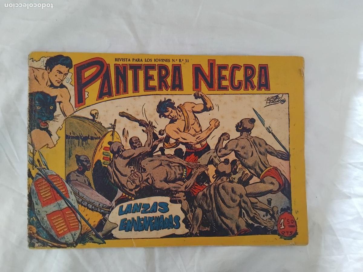 Tebeos: PANTERA NEGRA N&ordm; 2. EDITORIAL MAGA 1964. ORIGINAL. - Foto 1