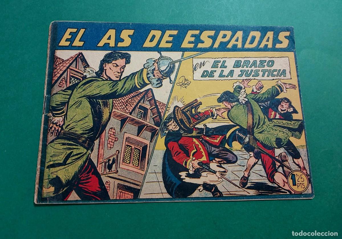 Tebeos: El As de Espadas N&ordm; 27 Editorial Maga 1954 Ref C-80 - Foto 1