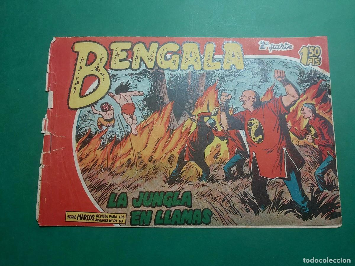 Tebeos: Bengala 2&ordf; Parte N&ordm; 11 Editorial Maga 1960 Ref C-80 - Foto 1