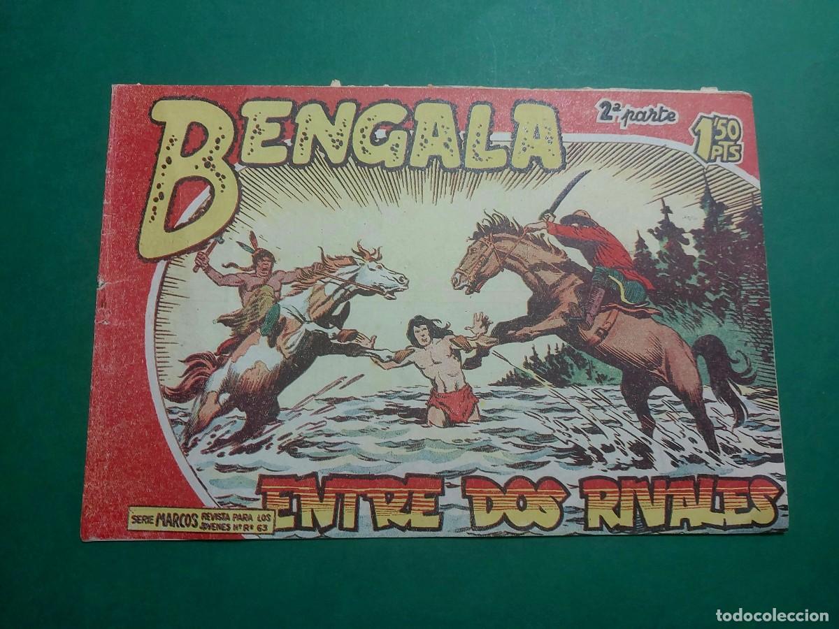 Tebeos: Bengala 2&ordf; Parte N&ordm; 34 Editorial Maga 1960 Ref C-80 - Foto 1