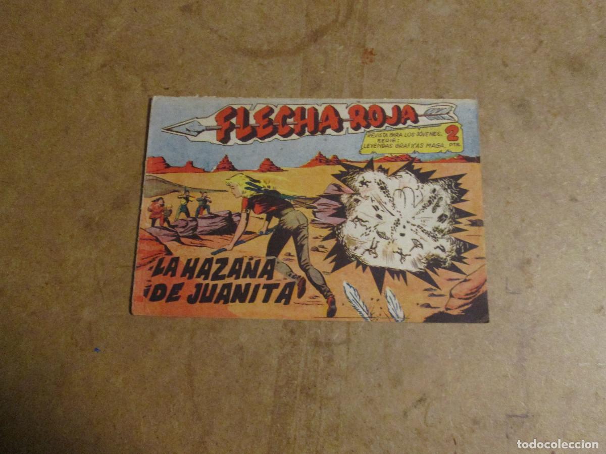 Tebeos: Flecha Roja n&ordm; 29, original editorial maga 1962 - Foto 1