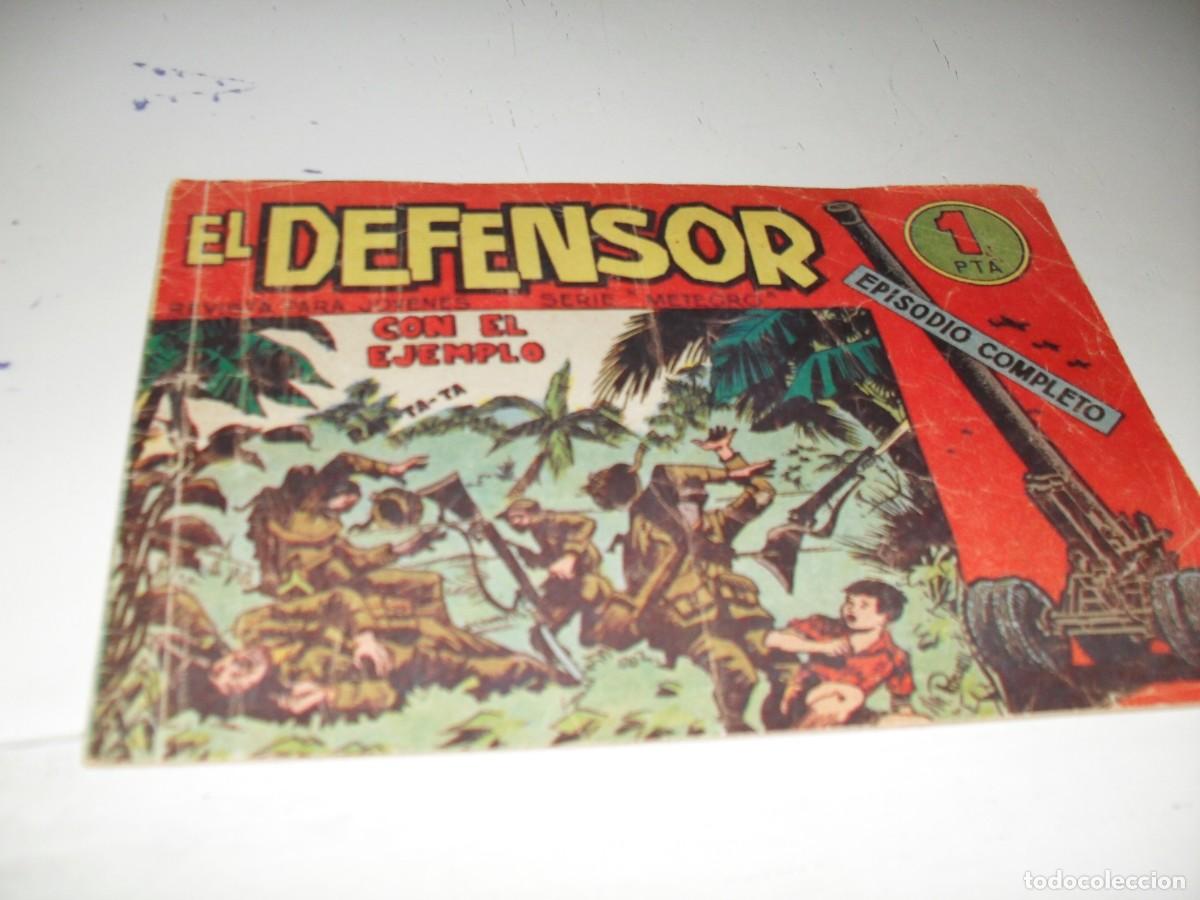 Tebeos: SERIE METEORO:EL DEFENSOR N&ordm; 9 CON EL EJEMPLO,(DE 26).MAGA,1962 - Foto 1