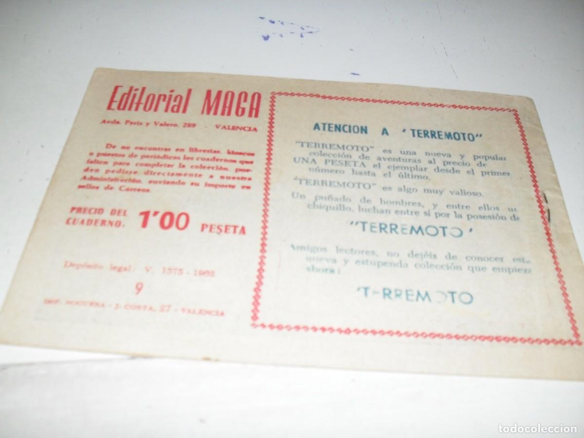 Tebeos: SERIE METEORO:EL DEFENSOR N&ordm; 9 CON EL EJEMPLO,(DE 26).MAGA,1962 - Foto 2