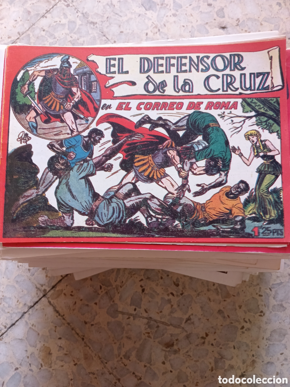 Tebeos: EL DEFENSOR DE LA CRUZ EL CORREO DE ROMA 11 - Foto 1