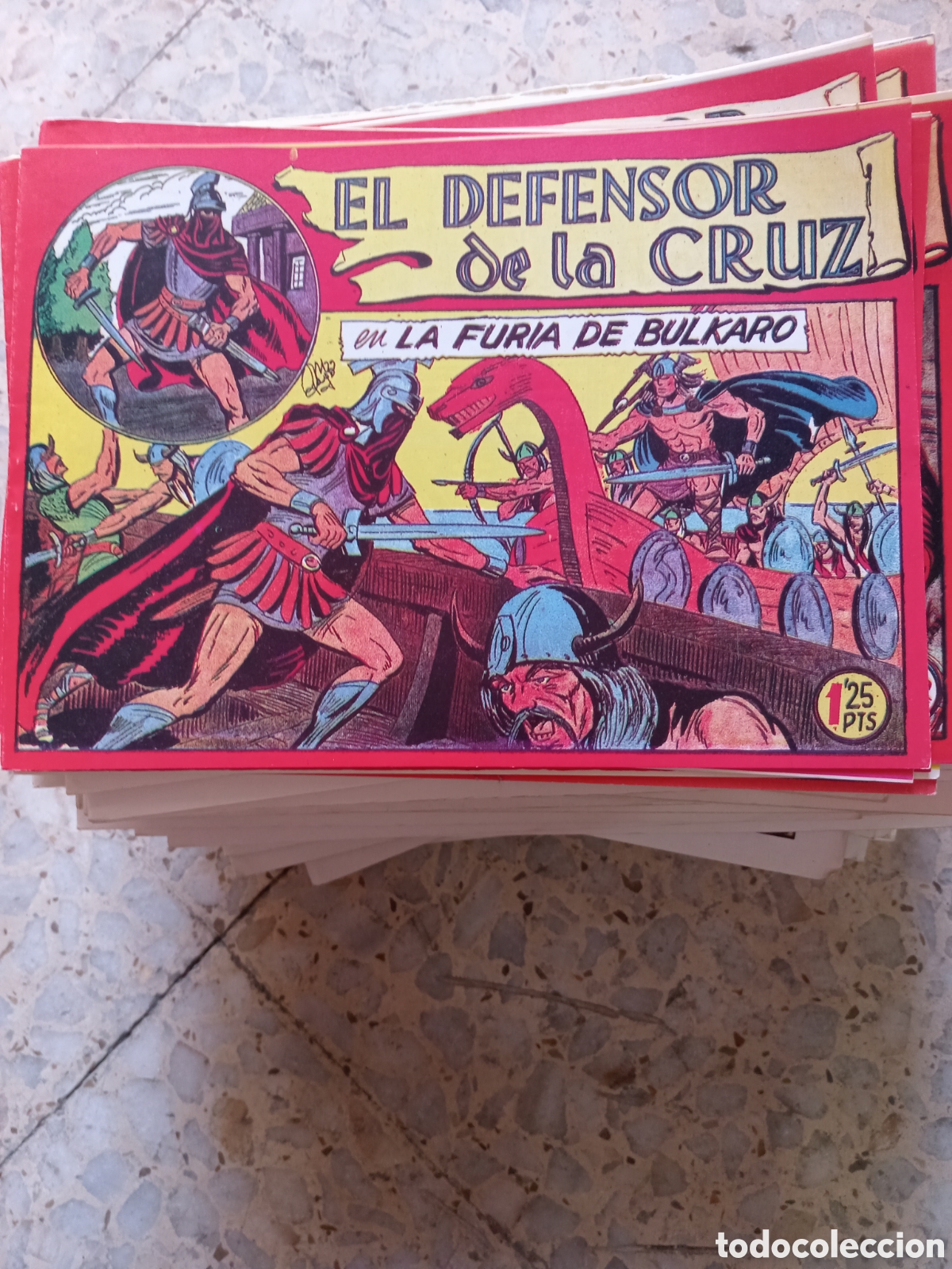 Tebeos: EL DEFENSOR DE LA CRUZ LA FURIA DE BULKARO 19 - Foto 1