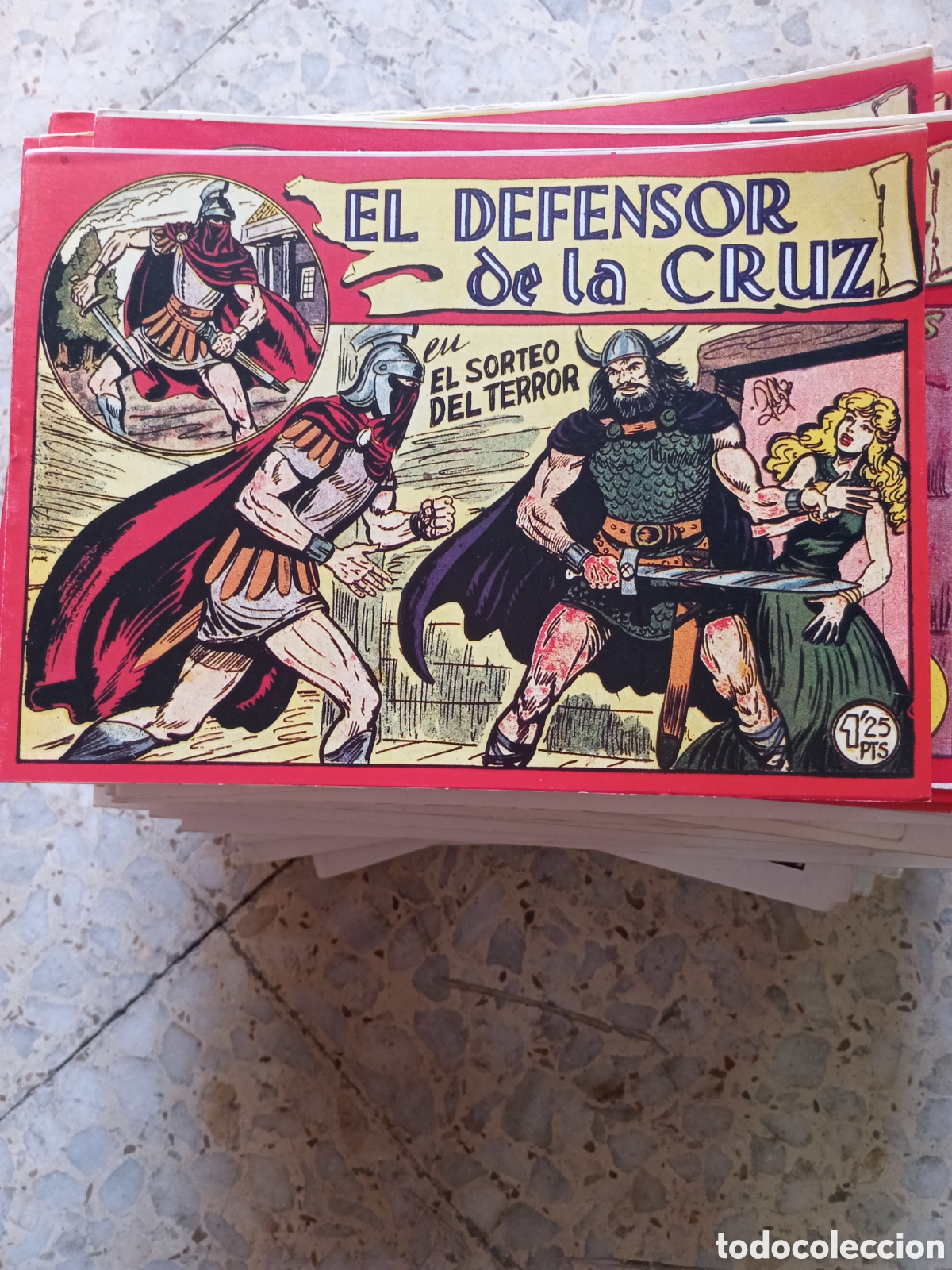 Tebeos: EL DEFENSOR DE LA CRUZ EL SORTEO DEL TERROR 13 - Foto 1