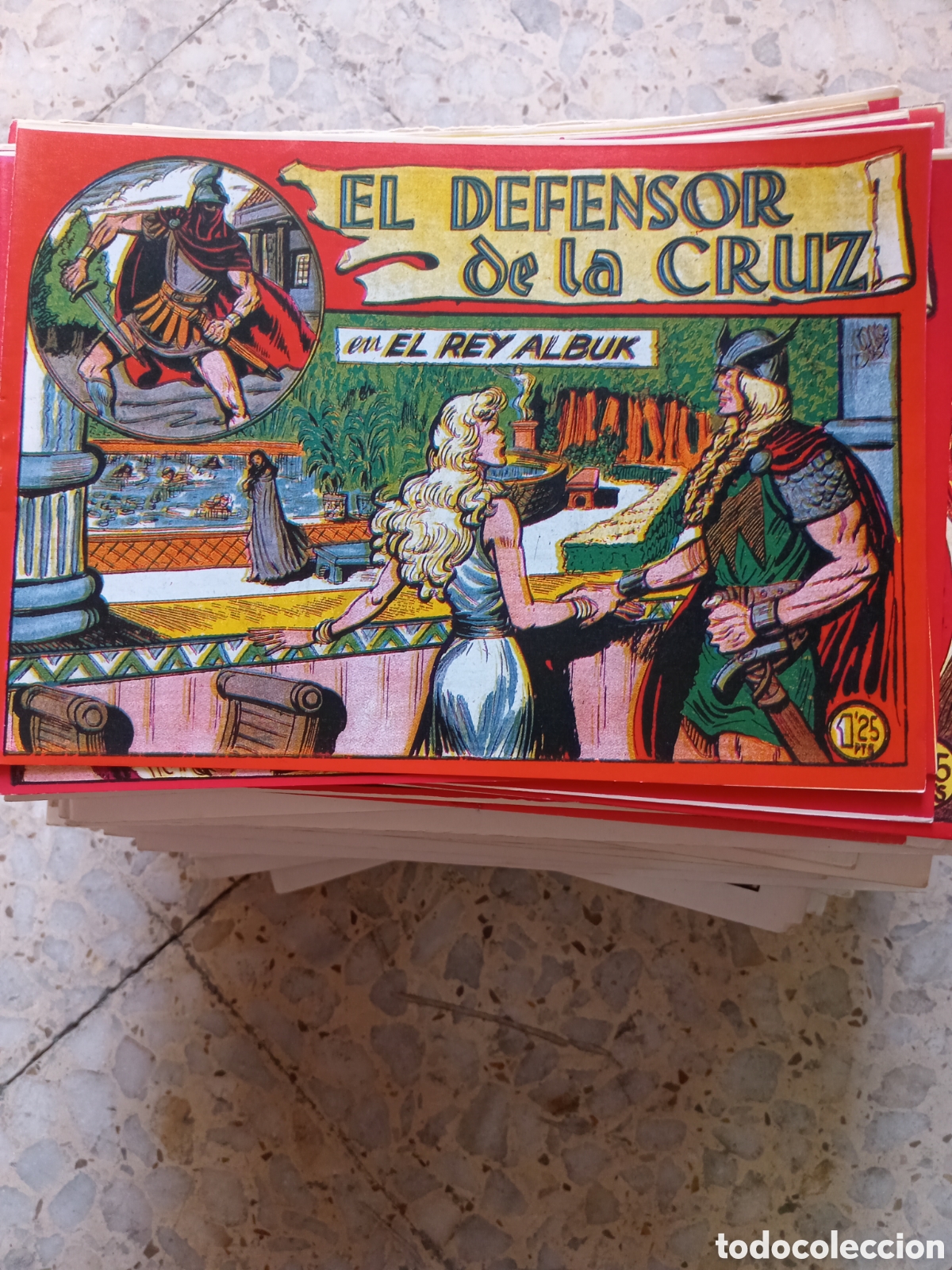 Tebeos: EL DEFENSOR DE LA CRUZ EL REY ALBUK 15 - Foto 1