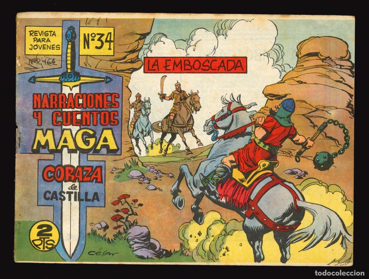 Tebeos: CORAZA DE CASTILLA - MAGA / N&Uacute;MERO 34 - Foto 1