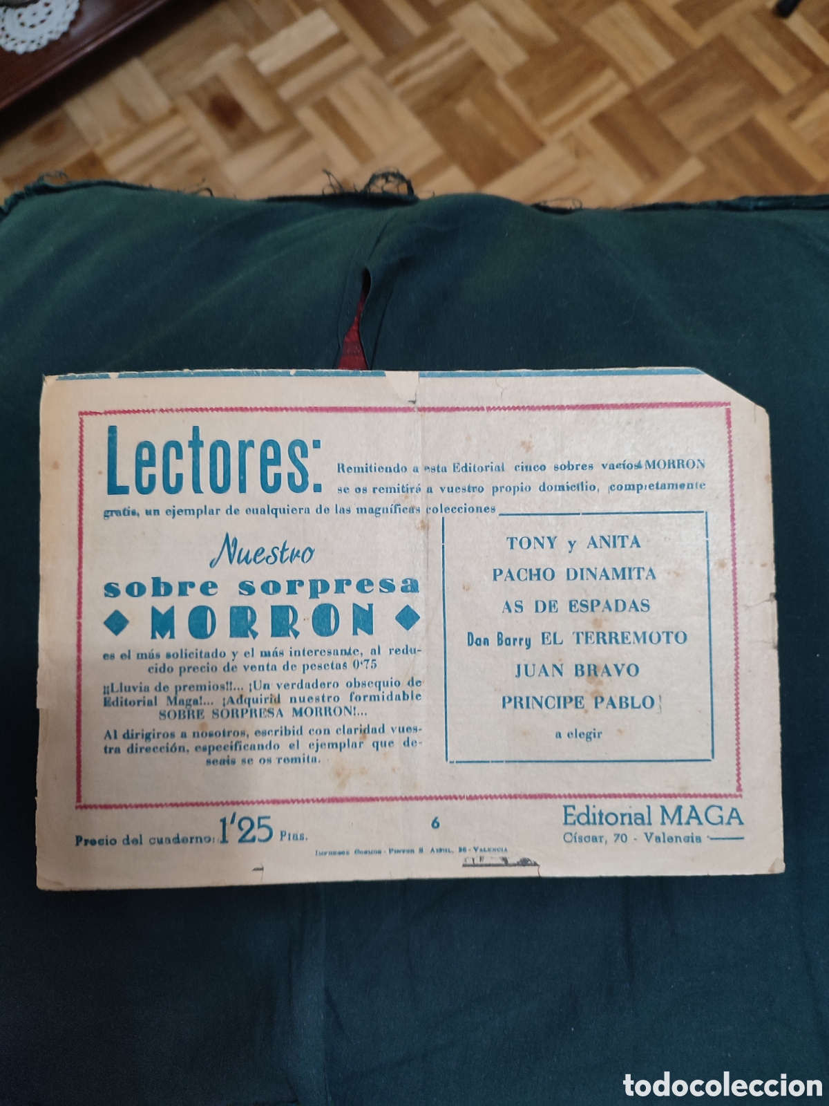 Tebeos: El as de espadas editorial maga - Foto 2