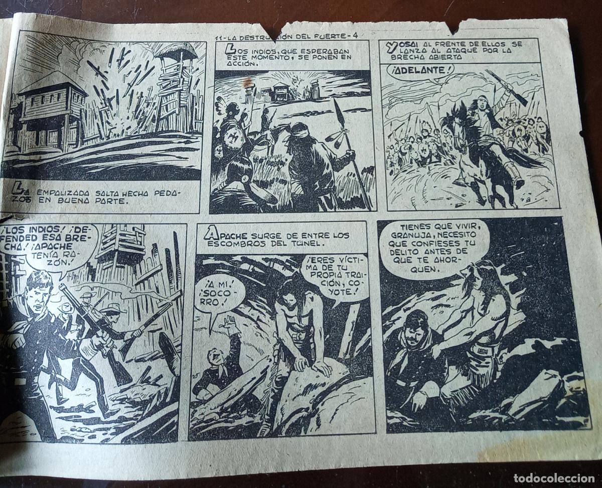Tebeos: APACHE, N&ordm; 11. ORIGINAL DE MAGA. LITERCOMIC. PEDIDO MINIMO 6&euro;. - Foto 3