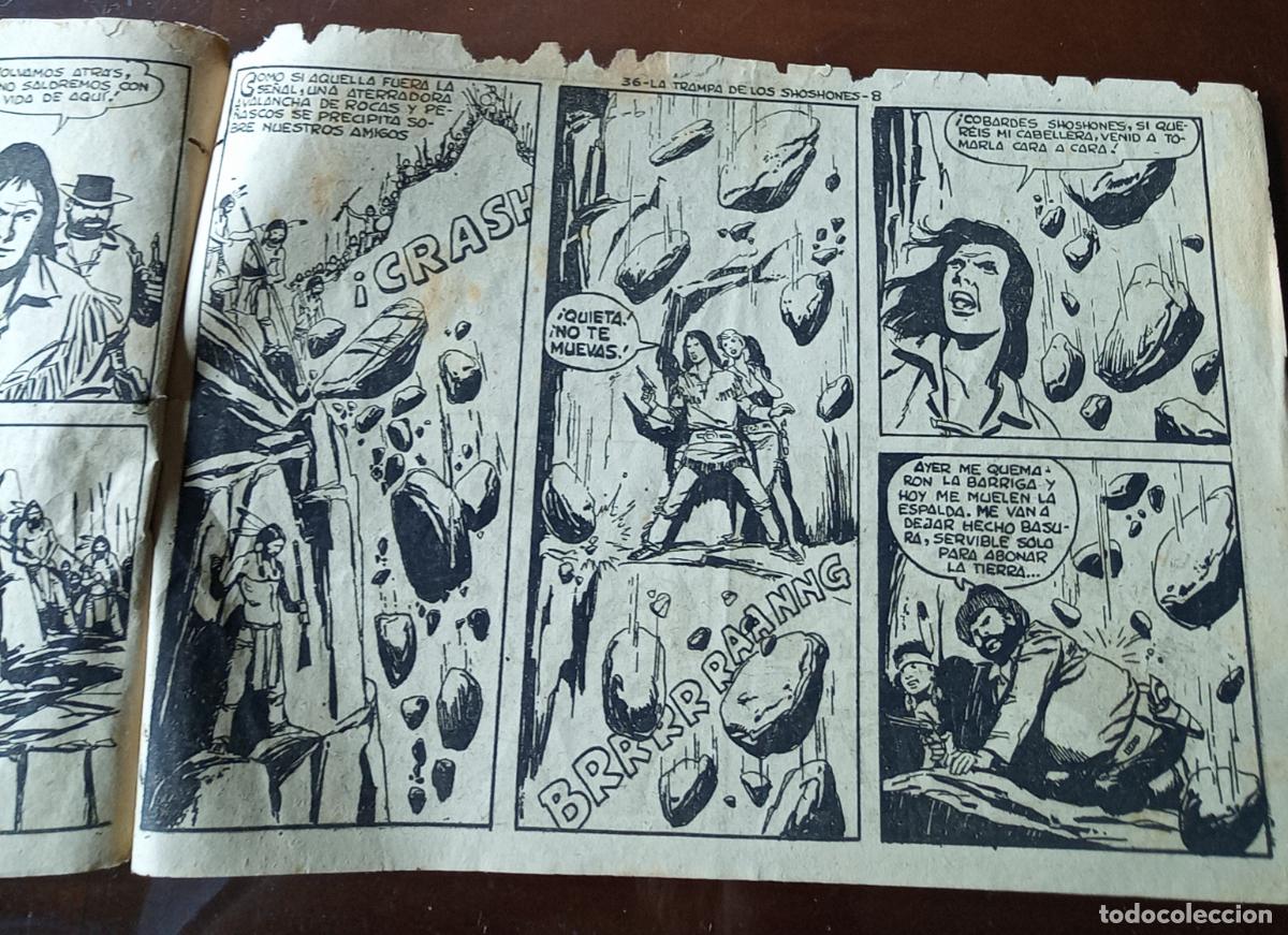Tebeos: APACHE, N&ordm; 36. ORIGINAL DE MAGA. LITERCOMIC. PEDIDO MINIMO 6&euro;. - Foto 3
