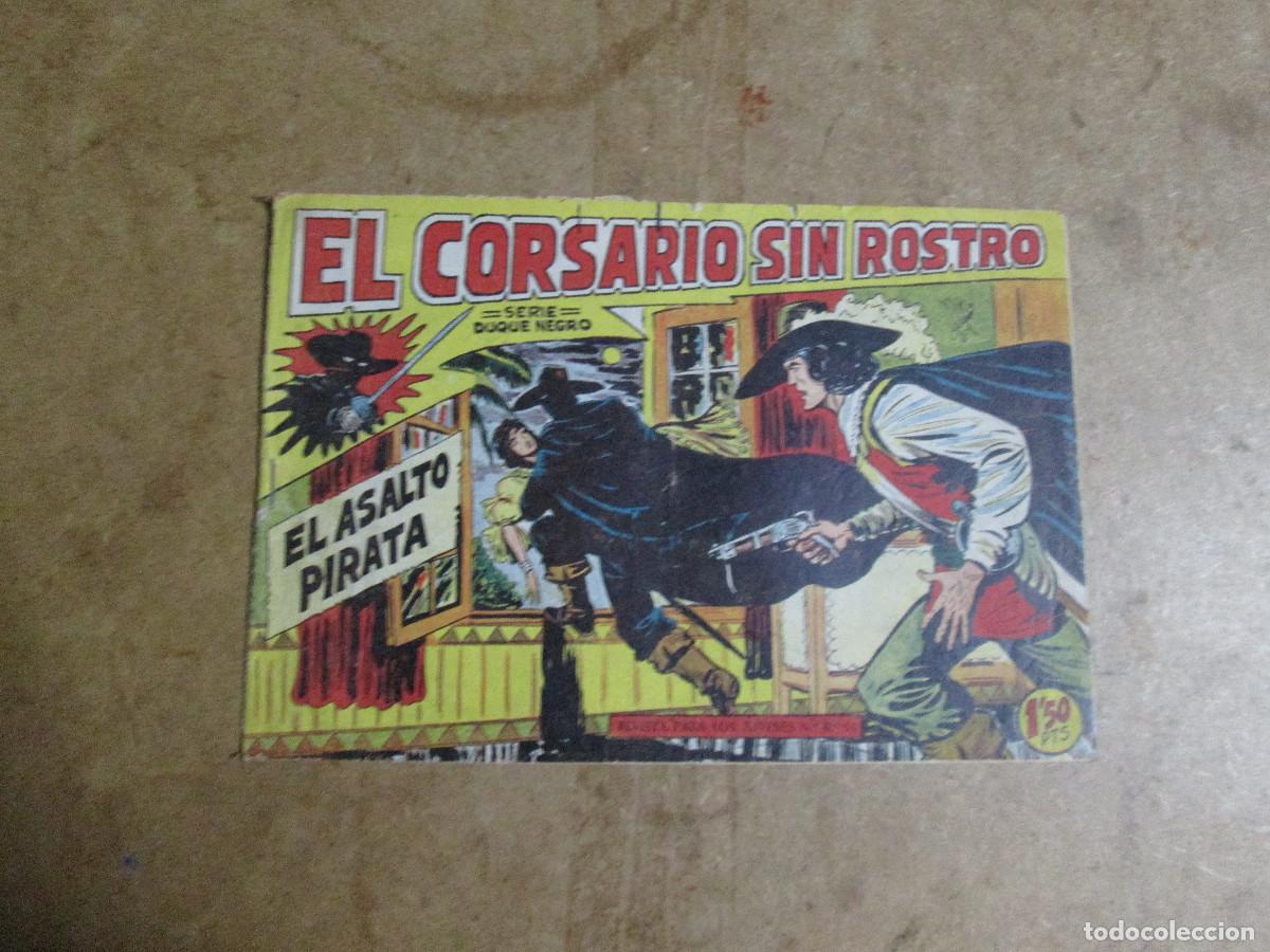 Tebeos: El corsario sin rostro n&ordm; 4, editorial Maga, - Foto 1